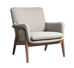 Armchair isolated on white