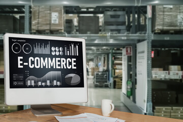 E-commerce data software provide modish dashboard for sale analysis to the online retail business