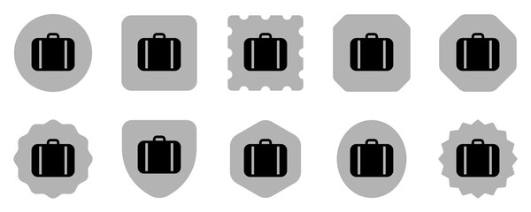 Editable suitcase vector icon. Part of a big icon set family. Perfect for web and app interfaces, presentations, infographics, etc