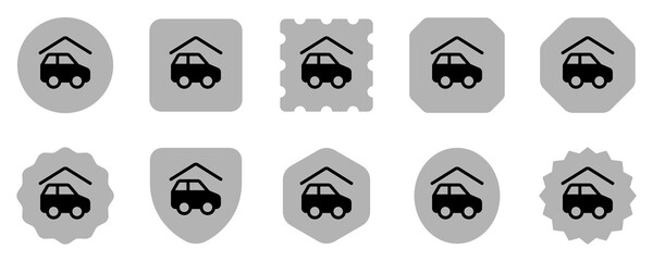 Editable parking area, car park vector icon. Part of a big icon set family. Perfect for web and app interfaces, presentations, infographics, etc