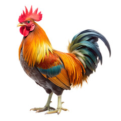 Fototapeta premium rooster isolated on background