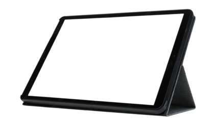 Black tablet cut out
