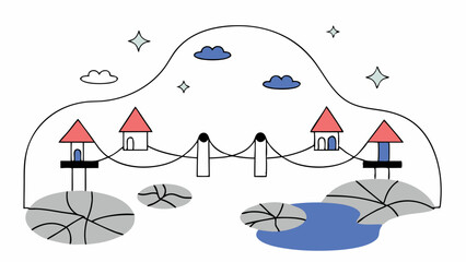 camping in the mountains