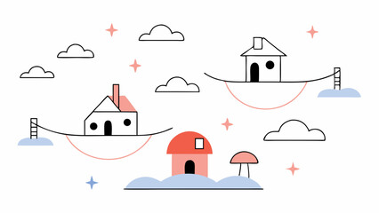 vector illustration of a house