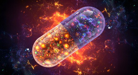 Cosmic Capsule: A Journey into the Microcosm