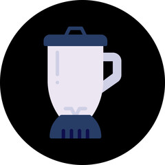 Mixer single icon vector illustration