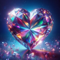 Crystalline heart from every angle