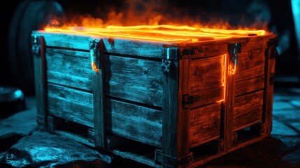 Fiery Crate Mystery, Warehouse, Fantasy