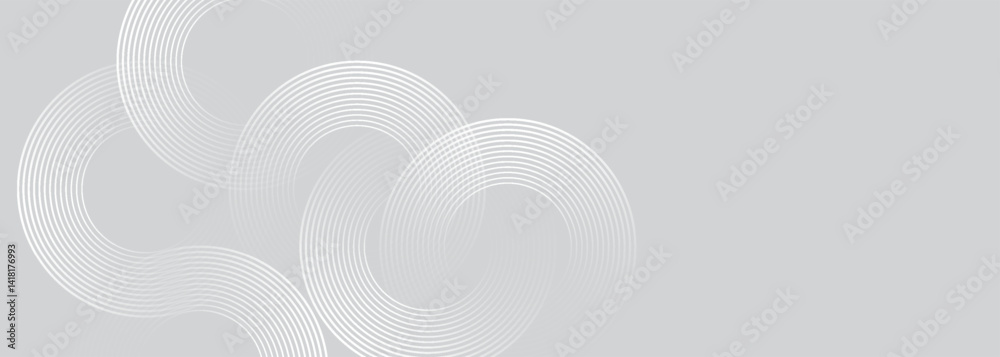 Canvas Prints futuristic technology lines background with blue light effect
