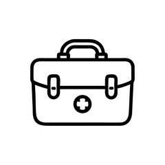 Icon of a doctorchest / first aid kit