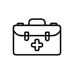 Icon of a doctorchest / first aid kit