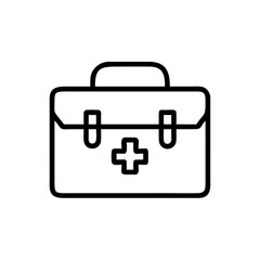 Icon of a doctorchest / first aid kit