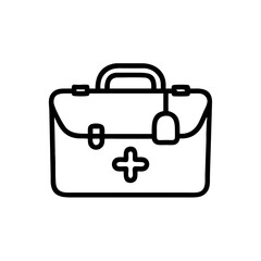 Icon of a doctorchest / first aid kit