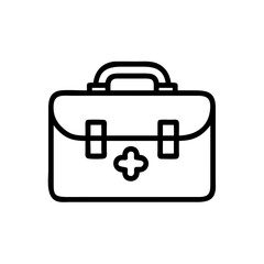 Icon of a doctorchest / first aid kit