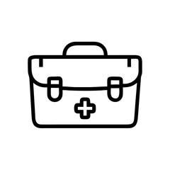 Icon of a doctorchest / first aid kit
