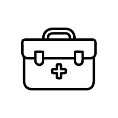 Icon of a doctorchest / first aid kit