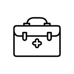 Icon of a doctorchest / first aid kit