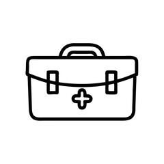 Icon of a doctorchest / first aid kit