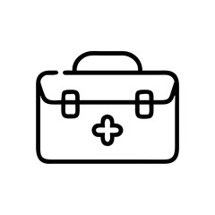 Icon of a doctorchest / first aid kit