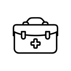Icon of a doctorchest / first aid kit