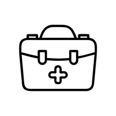 Icon of a doctorchest / first aid kit