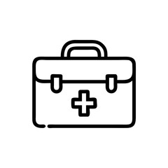 Icon of a doctorchest / first aid kit