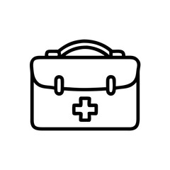 Icon of a doctorchest / first aid kit