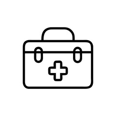 Icon of a doctorchest / first aid kit
