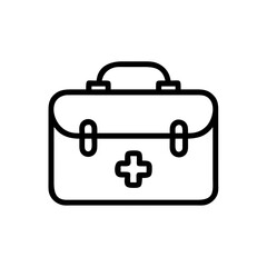 Icon of a doctorchest / first aid kit