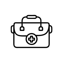 Icon of a doctorchest / first aid kit