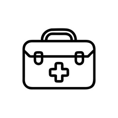 Icon of a doctorchest / first aid kit