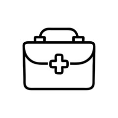Icon of a doctorchest / first aid kit