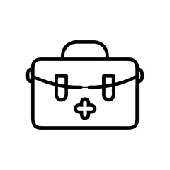 Icon of a doctorchest / first aid kit