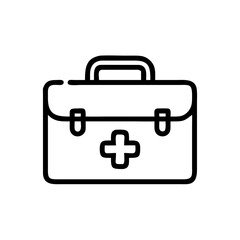 Icon of a doctorchest / first aid kit
