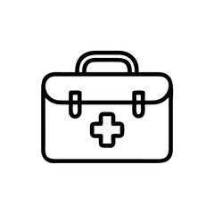 Icon of a doctorchest / first aid kit