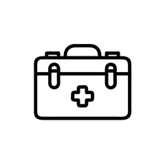 Icon of a doctorchest / first aid kit
