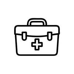 Icon of a doctorchest / first aid kit