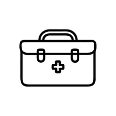 Icon of a doctorchest / first aid kit