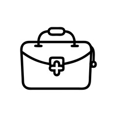 Icon of a doctorchest / first aid kit