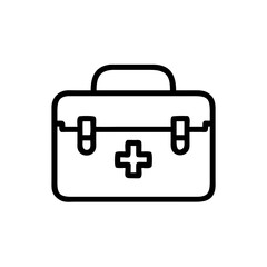Icon of a doctorchest / first aid kit