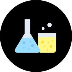 Experiment single vector icon illustration