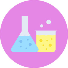 Experiment single vector icon illustration
