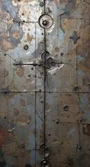 Fototapeta premium Metal background. Pattern for wallpapers, covers, wall decorations. Oil paint