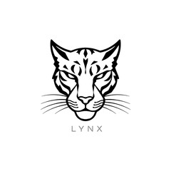 black image with white background