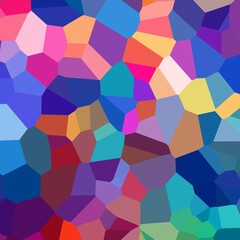 Colorful abstract polygon background.Colorful illustration.