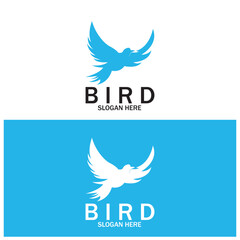 Canary Bird Simple logo design