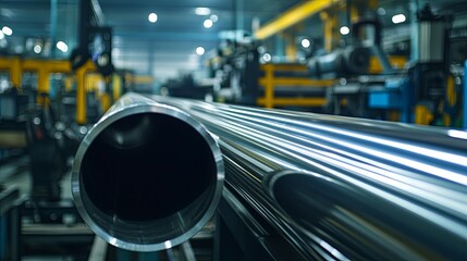 Precision Polished Metal Cylinder Industrial Manufacturing