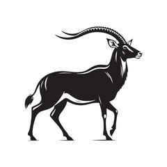 Grace in Motion: A Stunning Collection of Antelope Vector Silhouettes Capturing the Elegance, Speed, and Wild Beauty of These Iconic Creatures of the Grasslands