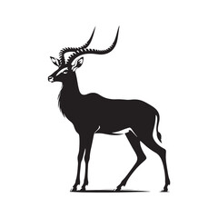 Grace in Motion: A Stunning Collection of Antelope Vector Silhouettes Capturing the Elegance, Speed, and Wild Beauty of These Iconic Creatures of the Grasslands