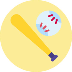 Baseball single icon vector illustration